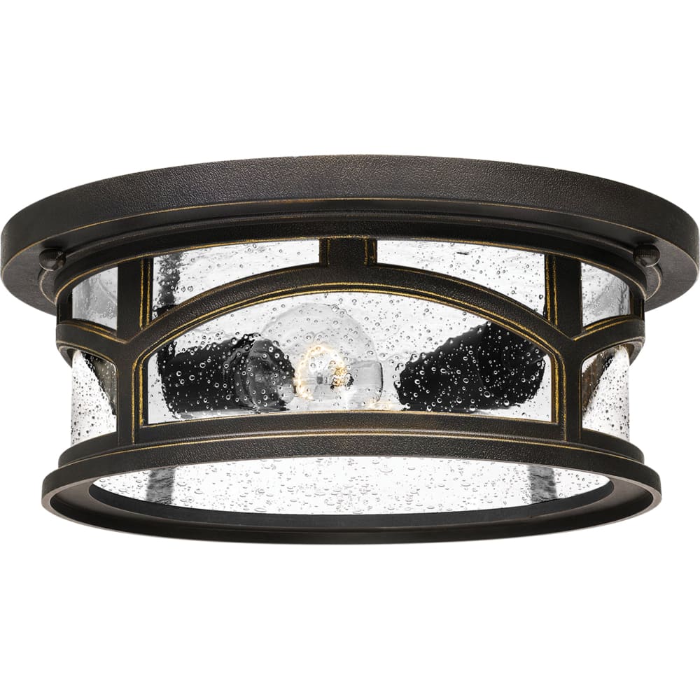Marblehead Coastal Outdoor Flush Mount - Bronze