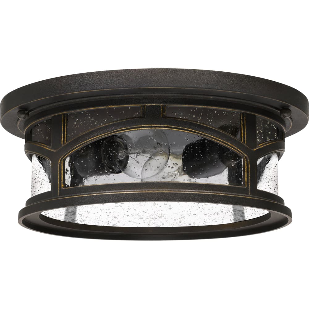 Marblehead Coastal Outdoor Flush Mount - Bronze