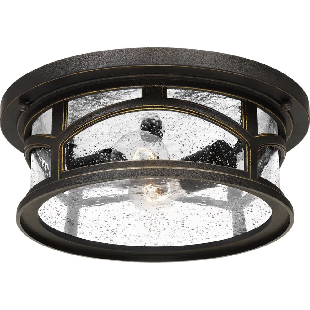 Marblehead Coastal Outdoor Flush Mount - Bronze
