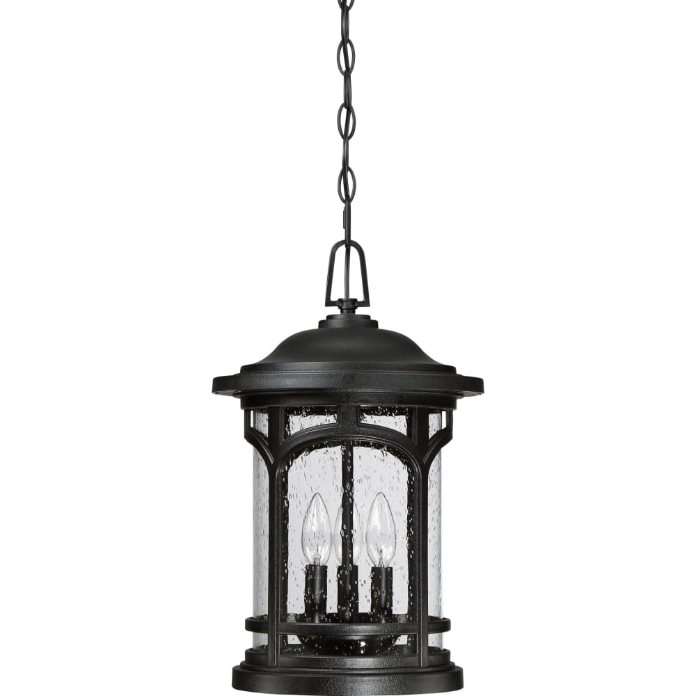 Marblehead Coastal Outdoor Pendant - Black