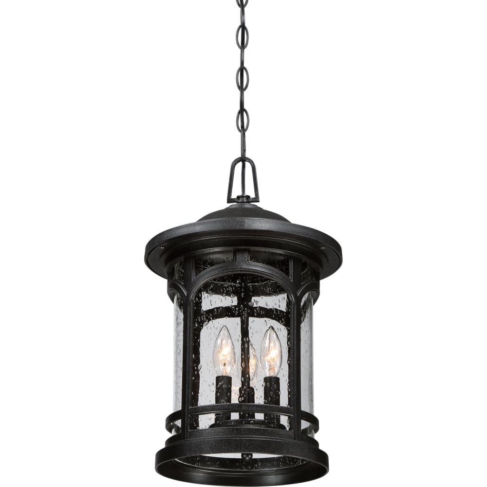 Marblehead Coastal Outdoor Pendant - Black