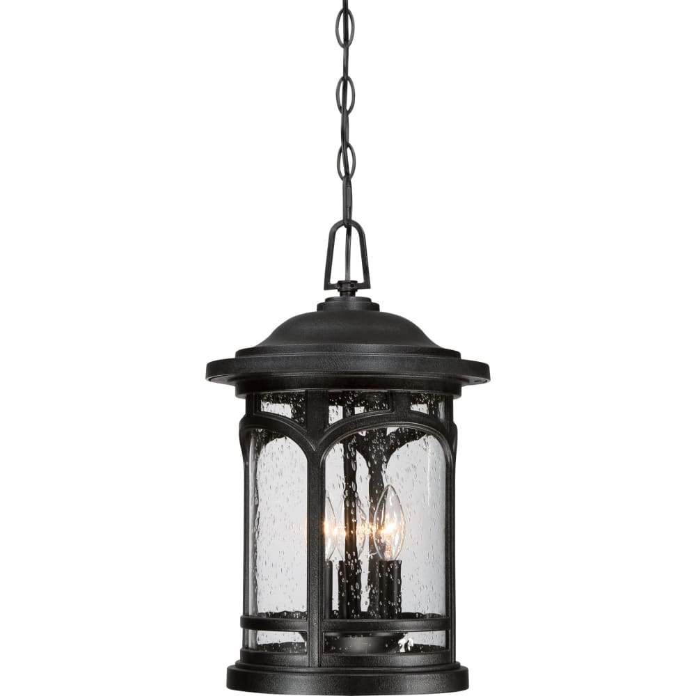 Marblehead Coastal Outdoor Pendant - Black