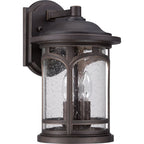 Marblehead Coastal Outdoor Wall Lantern -  Medium 14.5" - Bronze