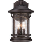 Marblehead Coastal Outdoor Wall Lantern -  Medium 14.5" - Bronze