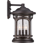 Marblehead Coastal Outdoor Wall Lantern -  Large 17.75" - Bronze