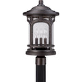 Marblehead Coastal Outdoor Post Lantern - Bronze