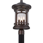 Marblehead Coastal Outdoor Post Lantern - Bronze