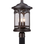 Marblehead Coastal Outdoor Post Lantern - Bronze