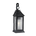 Generation Lighting Shepherd Outdoor Lantern - Large OL10602DWZ Dark Weathered Zinc Coastal Lighting