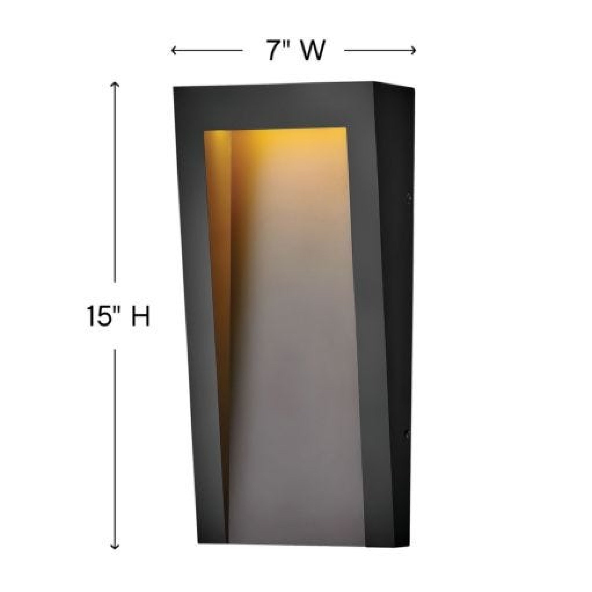 Hinkley Taper Coastal Elements Outdoor Wall Lantern - Medium 2144TK Coastal Lighting