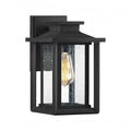 Wakefield Coastal Outdoor Wall Lantern - Small - Black