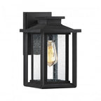 Wakefield Coastal Outdoor Wall Lantern - Small - Black